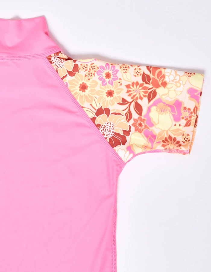 RIP CURL GIRLS 0-6 SHORT SLEEVE UUV50+ TEE 2 RIP CURL GIRLS 0-6 SHORT SLEEVE UUV50+ TEE - Image 2