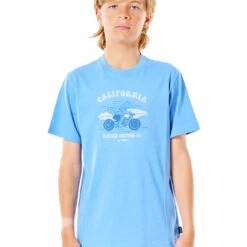 RIP CURL TUCKITO TEE BOY ELECTRIC BLUE