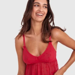 Stolen Hearts Cami - Red