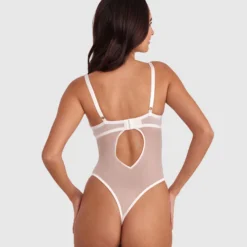 Vamp Dream Believer Double Push Up Bodysuit - Ivory -brasnthings shop vamp dream believer double push up bodysuit ivory 01426901 11