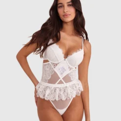 Vamp Dream Believer Double Push Up Bodysuit - Ivory