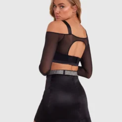 Vamp Relentless Mini Skirt - Black 10 Vamp Relentless Mini Skirt - Black -brasnthings shop vamp relentless mini skirt black 01428002 6