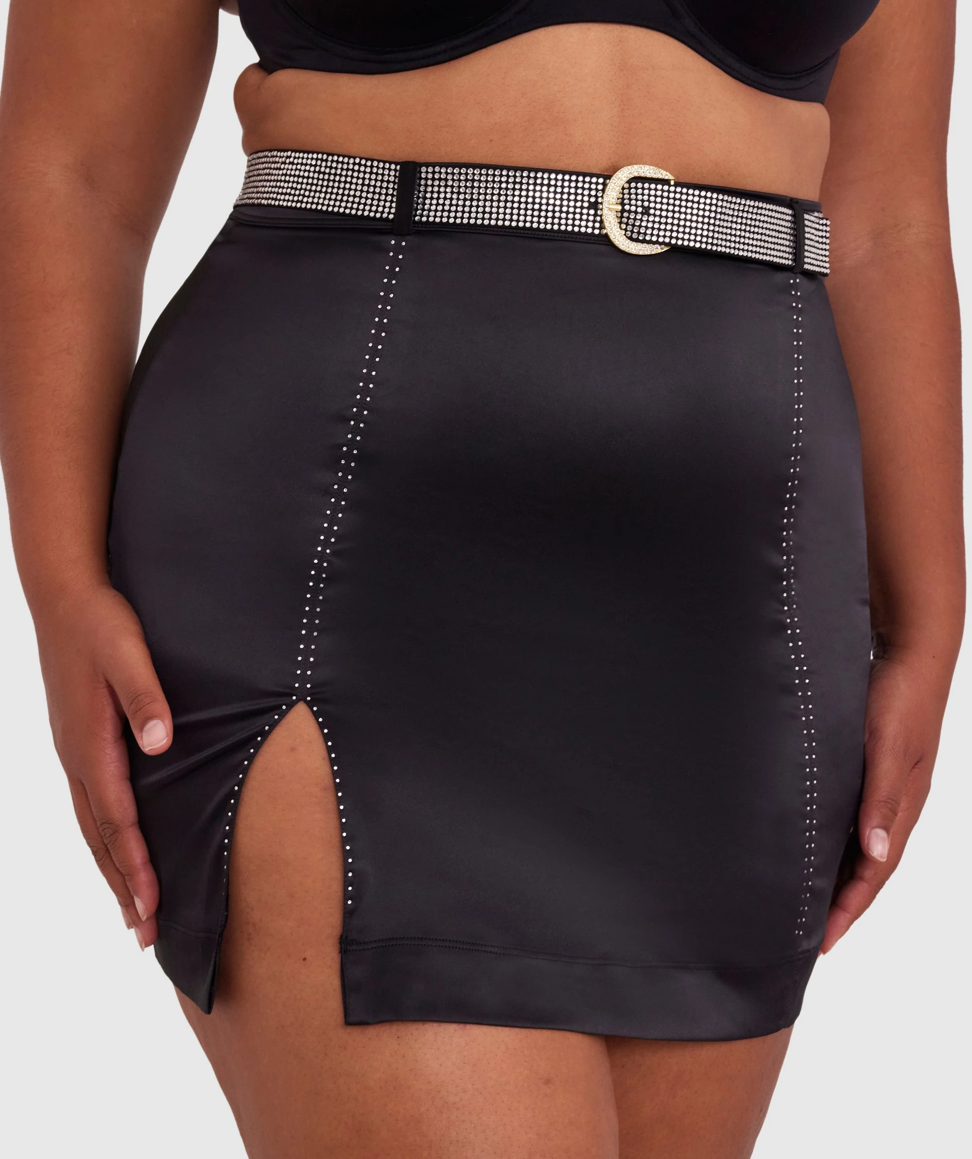 Vamp Relentless Mini Skirt - Black 1 Vamp Relentless Mini Skirt - Black