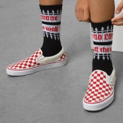 VANS KIDS FAST AND LOOSE SOCKS 5 VANS KIDS FAST AND LOOSE SOCKS -brasnthings shop vans calzettoni fast and loose 1