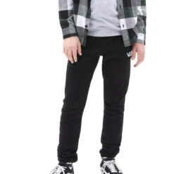 brasnthings shop -brasnthings shop vans pantaloni felpati bambino basic check logo 8 14 anni 5
